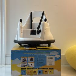 KidZone Light Up Bumper Car with Remote Control