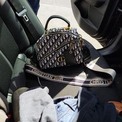 Brand New With Tags And Receipt Christian Dior Purse