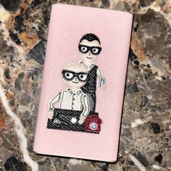 DOLCE & GABBANA Power Bank Charger USB Pink Leather #DGFAMILY 3000mAh RRP $440