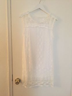 White beautiful dress