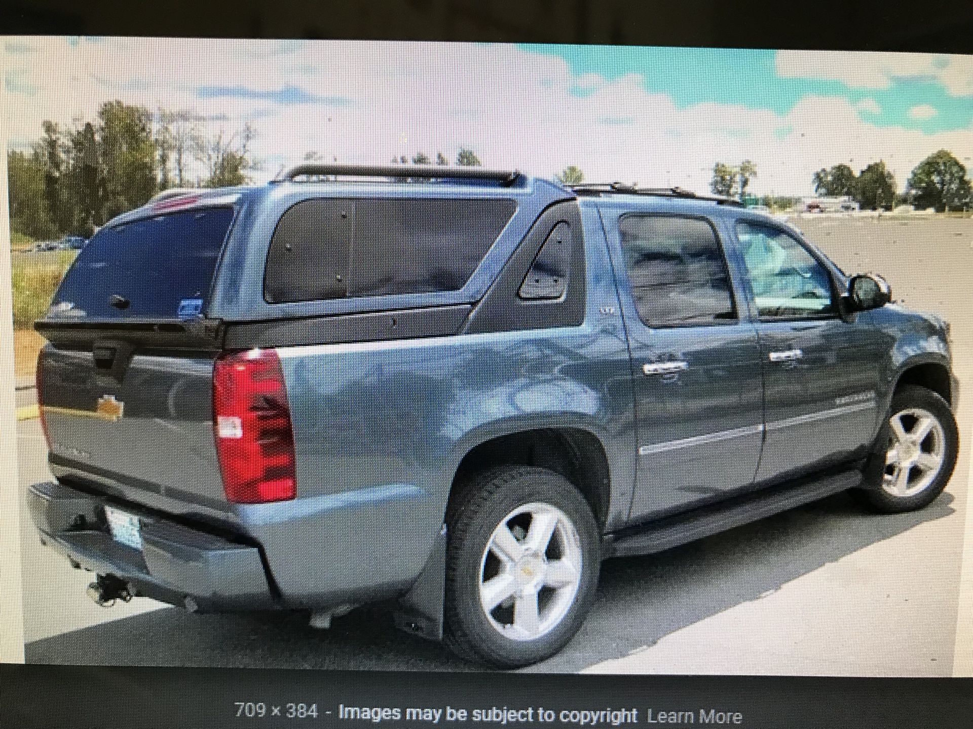 Chevy Avalanche camper