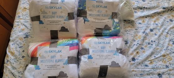 Baby Milestone Blanket 60x40