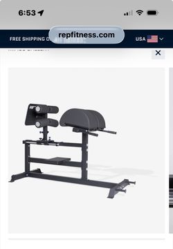 Rep Fitness Glute Ham Developer (GHD