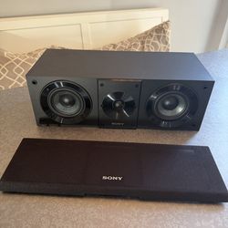 Sony SS-CS68 center speaker center channel