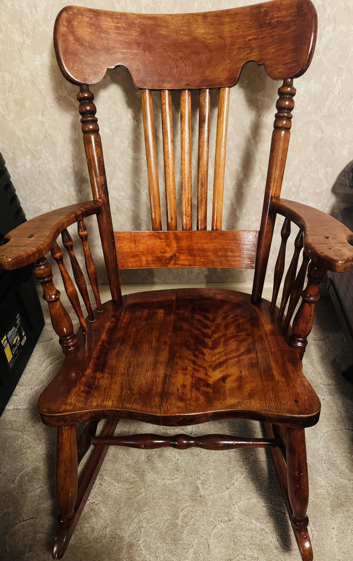 Vintage Wooden, Rocking Chair