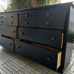 Solid Wood Dresser. 