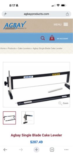 Agbay Single Blade Cake Leveler