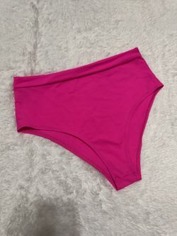 Flattering high-waist bikini bottoms in vibrant hot pink. Great for festivals outfits or costumes New 1x hot pink festival bottoms shorts rave rave