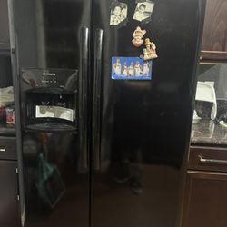 Black Frigidaire Fridge