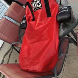 Bolsa D Boxeo Y Guantes 