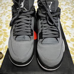Jordan Cool Grey 4s Size 8.5