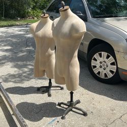 Adjustable mannequins 
