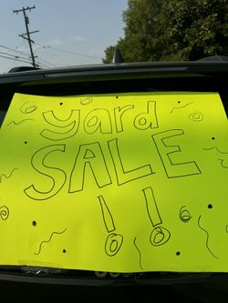 Yard Sale 09/07/24 - 09/08/24