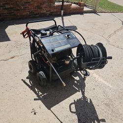 Mi-T-M HSE 1502-0M10 Diesel Fired Electric Pump Pressure Washer