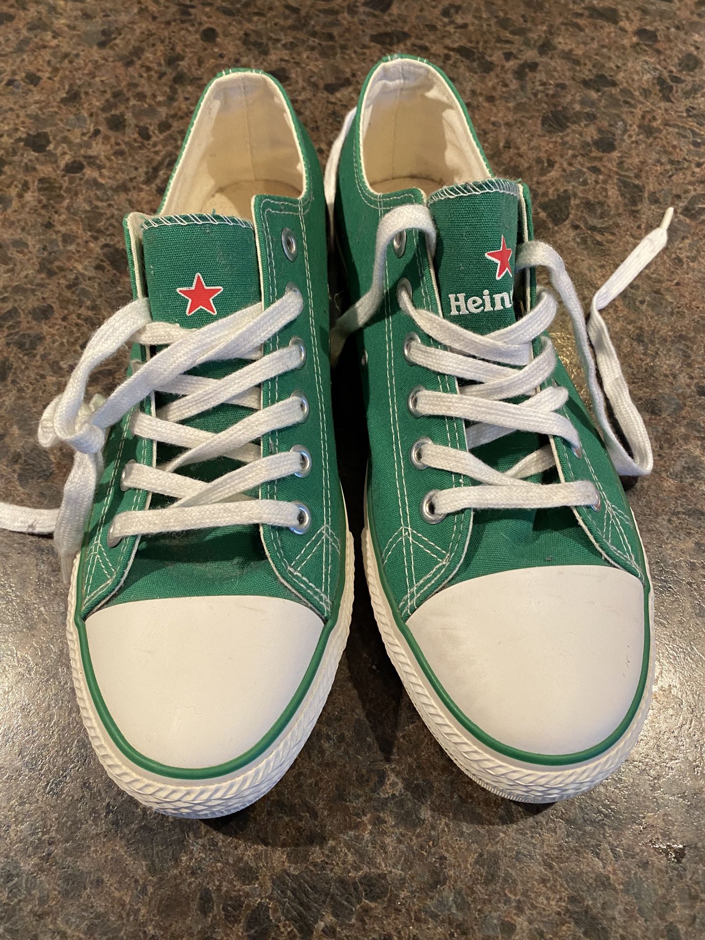 Converse Chuck Taylor Low Top Heineken Green Sneakers Size 10