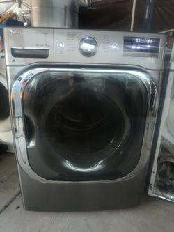 $$ L G STEAM STAINLESS STEEL GAS DRYER $$