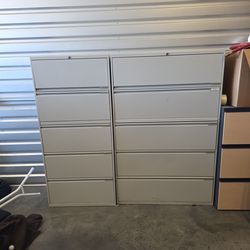 Filing cabinets