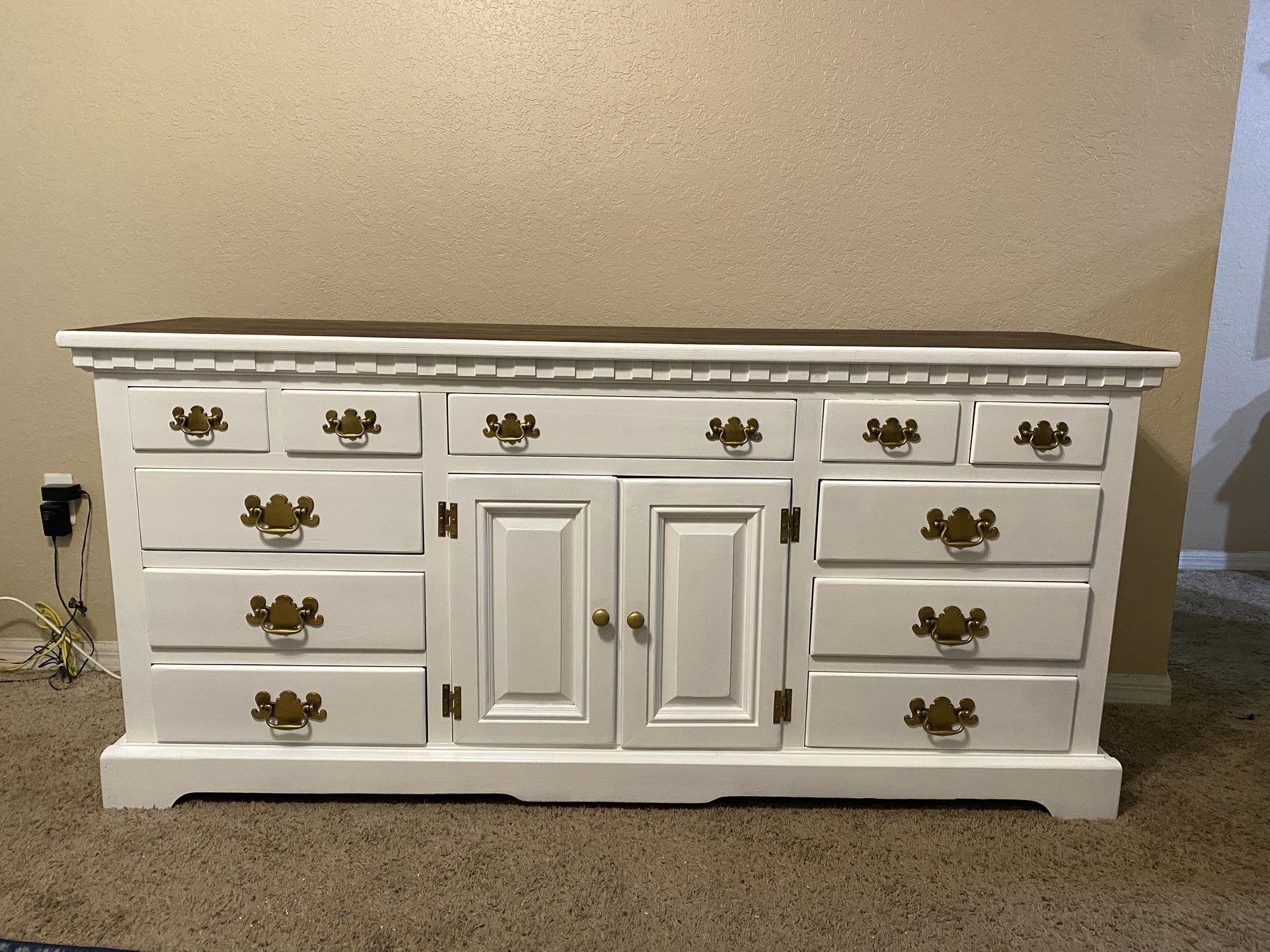 Refinished Dresser Set