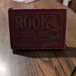 Original Copyrighted Rook Card Company