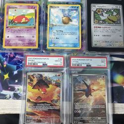 PSA And CGC Graded Pokemon Slabs ! 