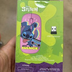 NWT licensed Stitch wireless mouse