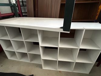 Two 9-Cube Storage Organizers