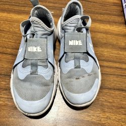 Nike Slip On Sneakers, Blue, Unisex Size 1Y