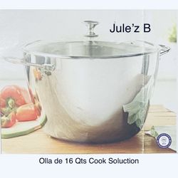 Princess House. Olla De 16 Qts Cook Solution Nueva En Su Caja 