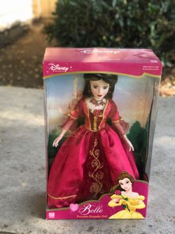 Disney princess Belle porcelain keepsake doll
