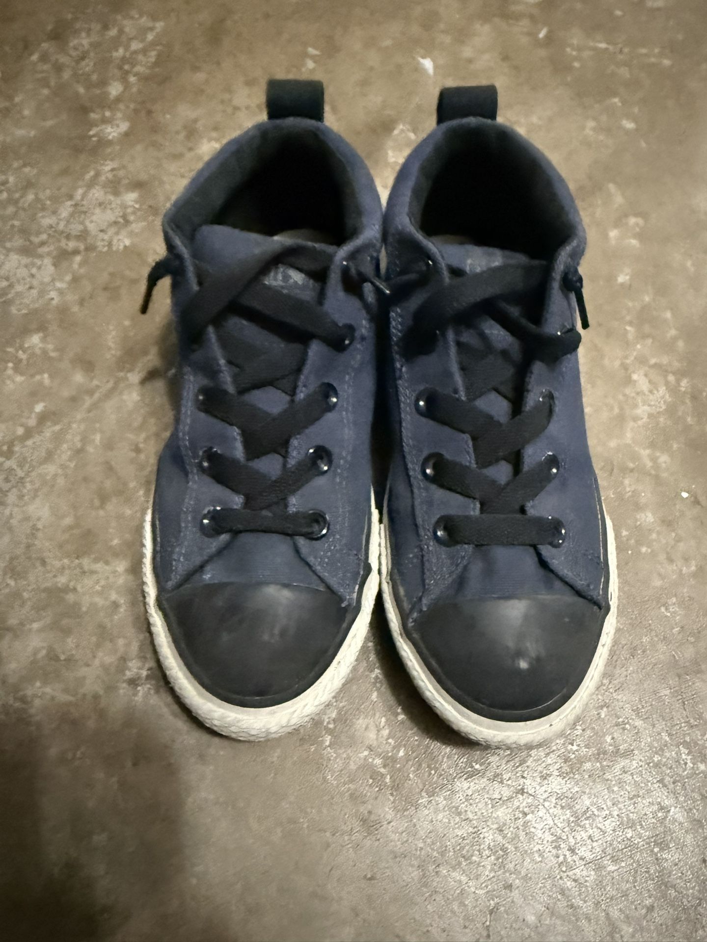 Blue Hi-top Converse Size 3