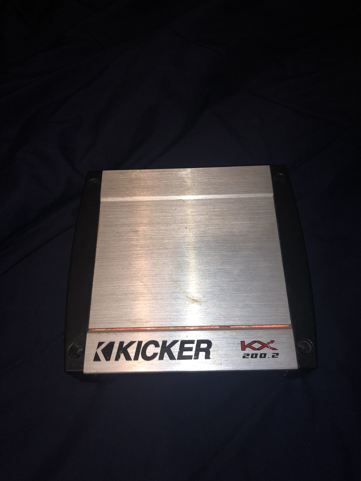 Kicker Amp. (KX 200.2) 2 channel amp. 400 watts max