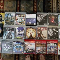 Lot Of PlayStation Games Or $10 Each