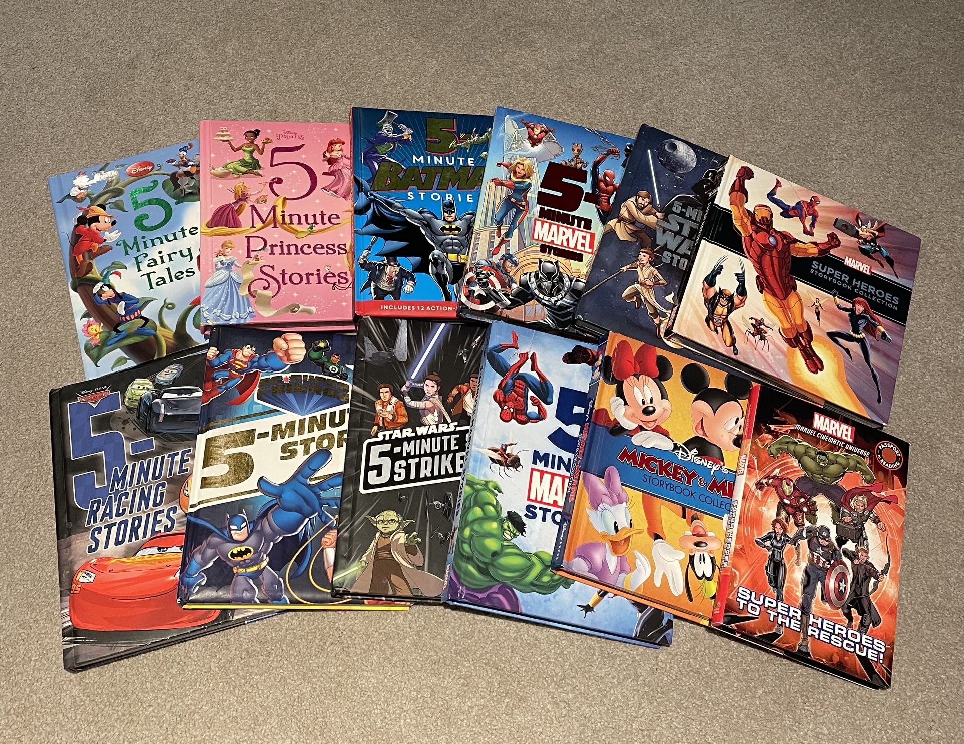 Children’s Books (Disney, Marvel, Star Wars)