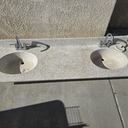FREE Bathroom Vanity Top And Faucets