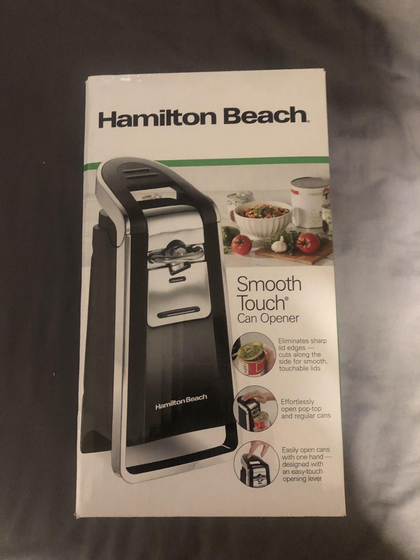 Hamilton Beach (76606ZA) Smooth Touch Electric Automatic Can Opener