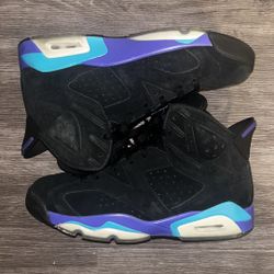 2023 Air Jordan 6 Retro 'Aqua' Size 10M