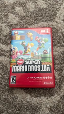 New super mario bros for nintendo wii
