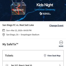 SDFC Vs Real Salt lake (kids Night) 