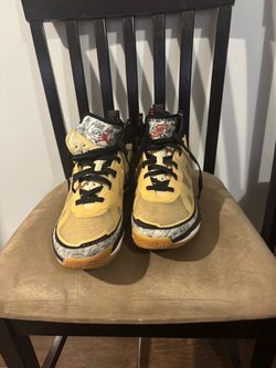 Jordan Zion Basketball Sneakers Yellow Black