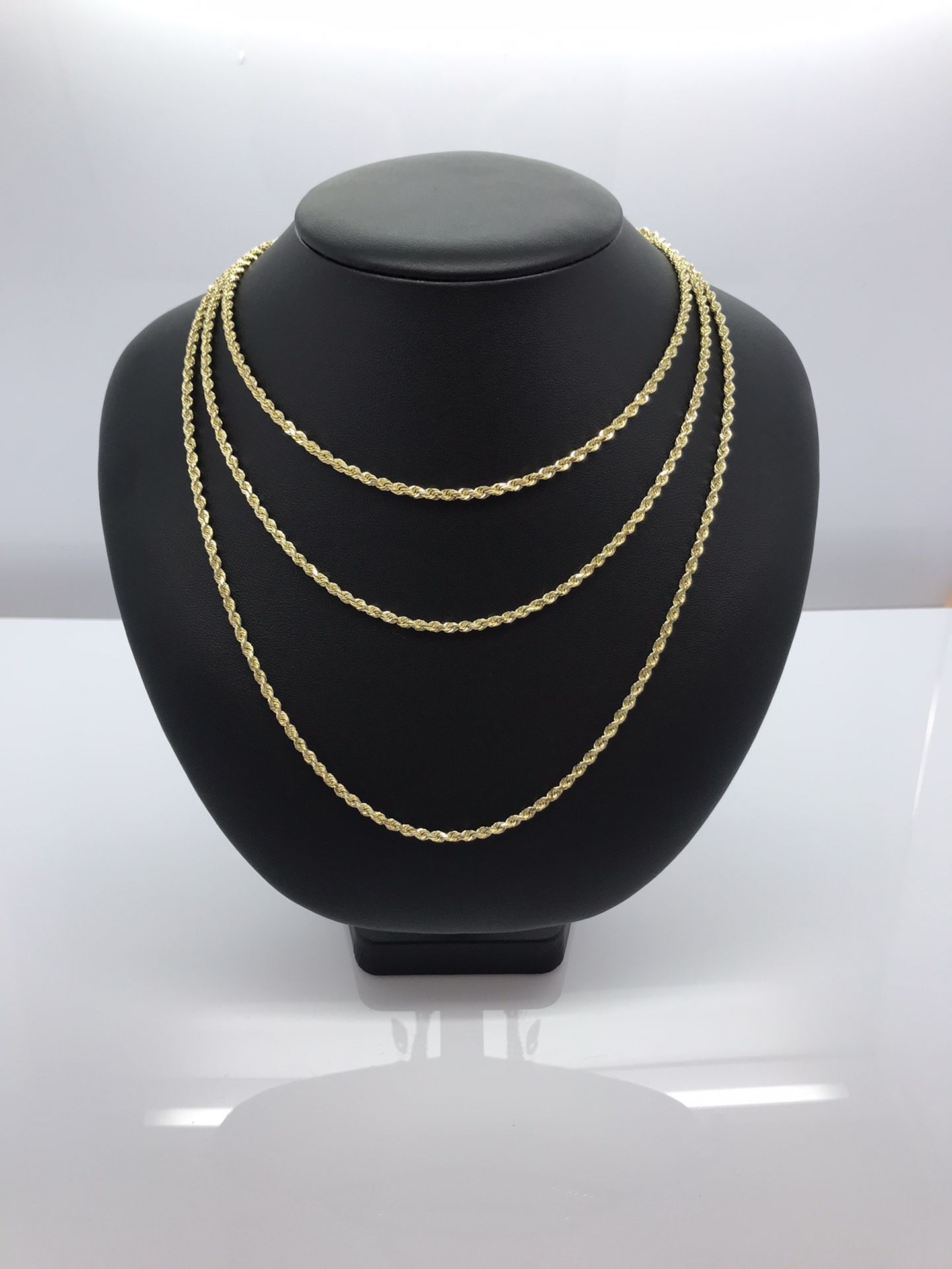 14k Gold Rope Chains New