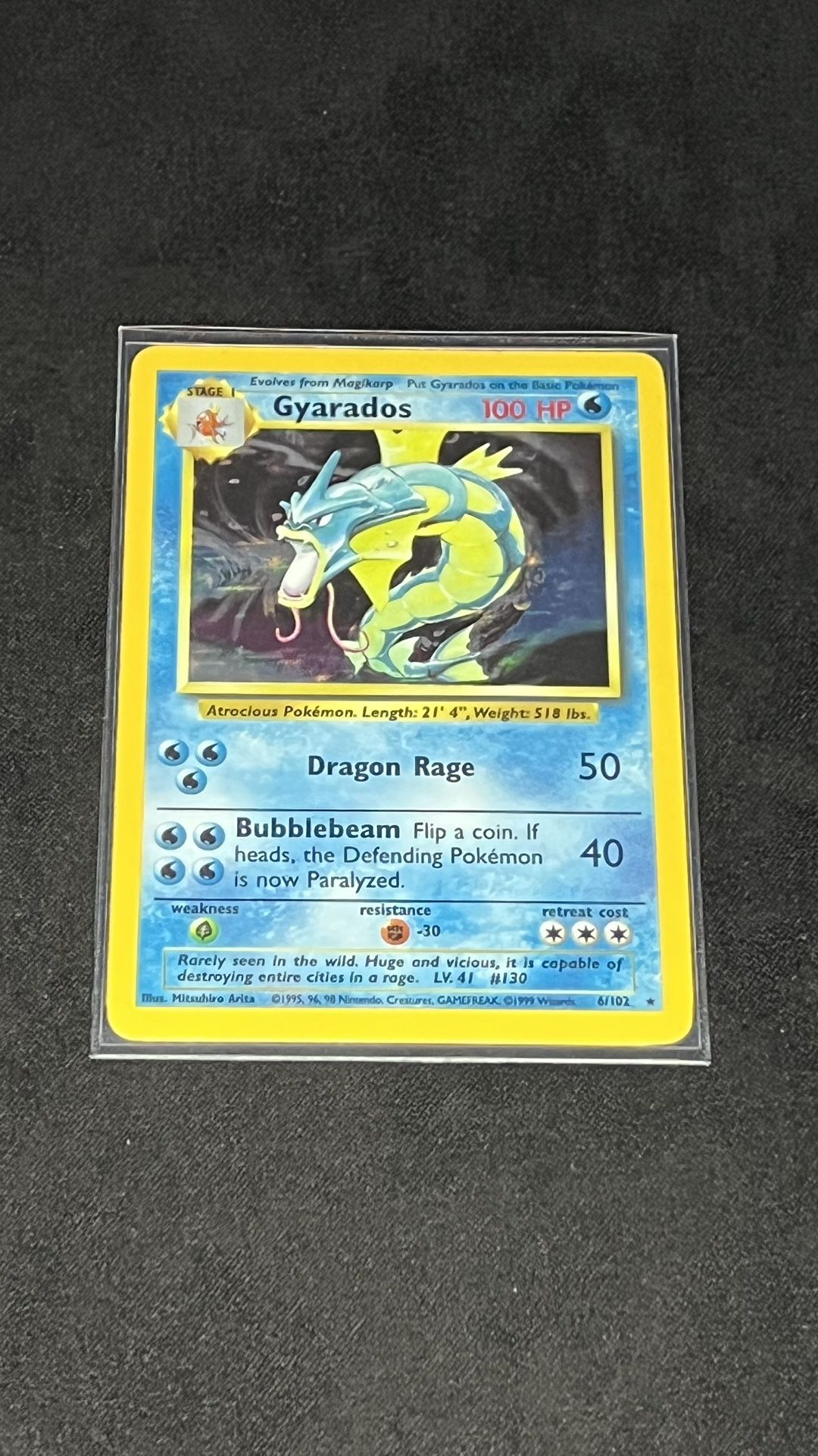 GYARADOS 6/102 UNLIMITED