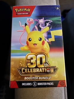 Pokémon TCG 30th Celebration Booster Bundle
