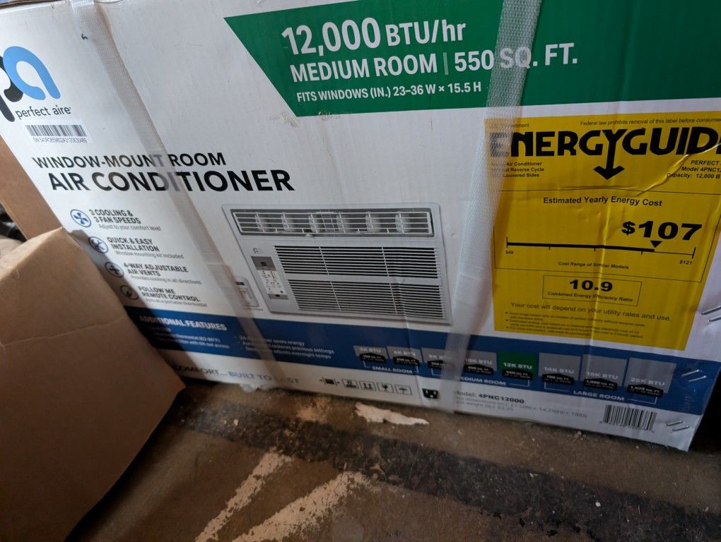12,000 BTU AC Never Opened