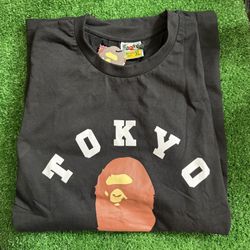 Brand New BAPE City Tokyo College Tee (SS23) Black size XL 