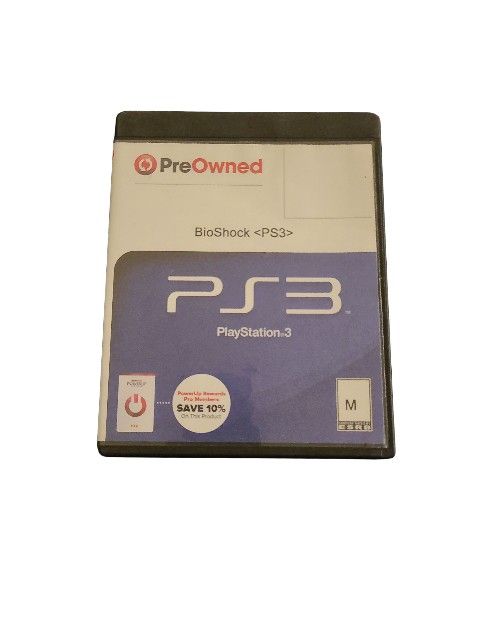 Bioshock 1 PlayStation 3 Sony Disc with Gamestop Case Tested and Working