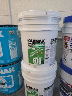 Karnak 670HS Silicone Roof Coating 5 Gal