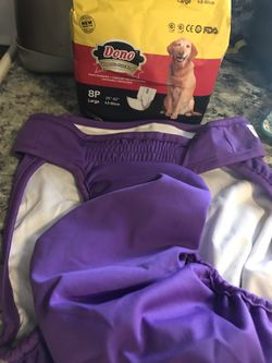 New Teamoy dog diapers and inserts.