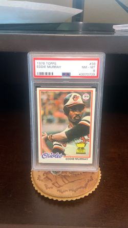 1978 Topps Eddie Murray PSA 8
