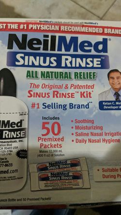 NeilMed sinus rinse