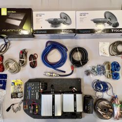 Complete Car Audio Equipment Lot